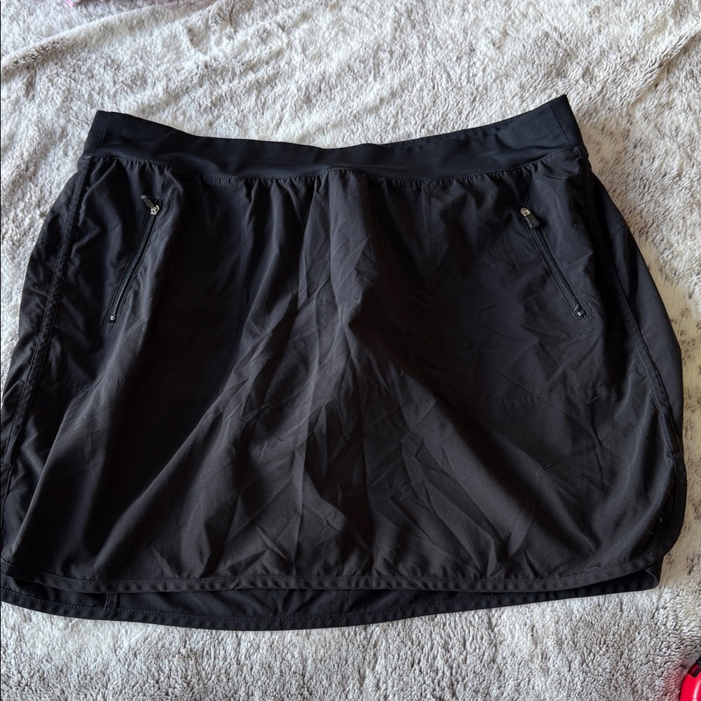 Skort-Tek Gear Black Dri-Tek Skort